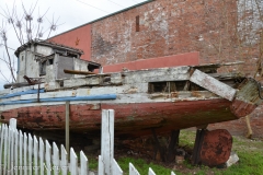 Old fishing boat.