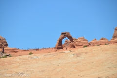Delicate Arch is the most famous rock in Arches.