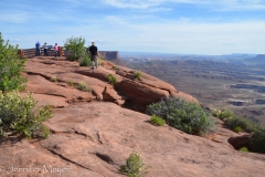 We went to the first viewpoint.