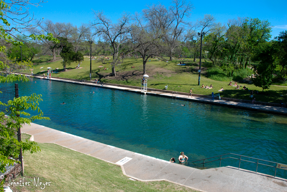 One day we checked out Barton Springs.