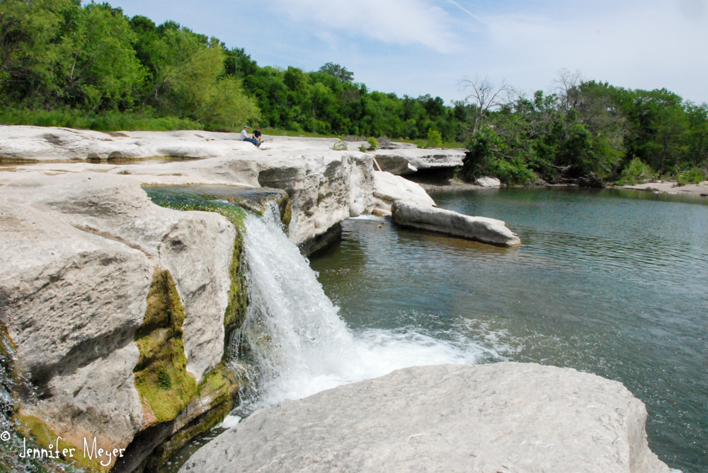 Before leaving the next day, we visited Lower McKinney Falls.