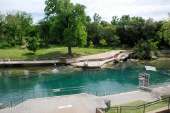 We'd planned to swim at the springs, but it was closed for cleaning.