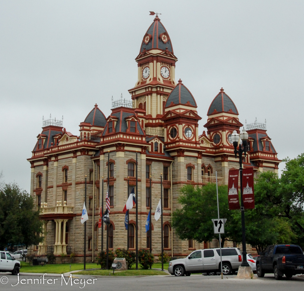 Lockhart's County Courthouse.