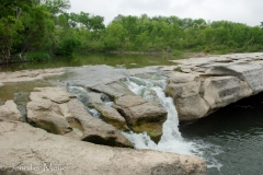 No one at the falls now.