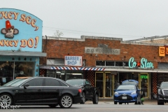 We walked up and down South Congress Ave.