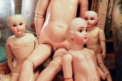 Doll bodies.