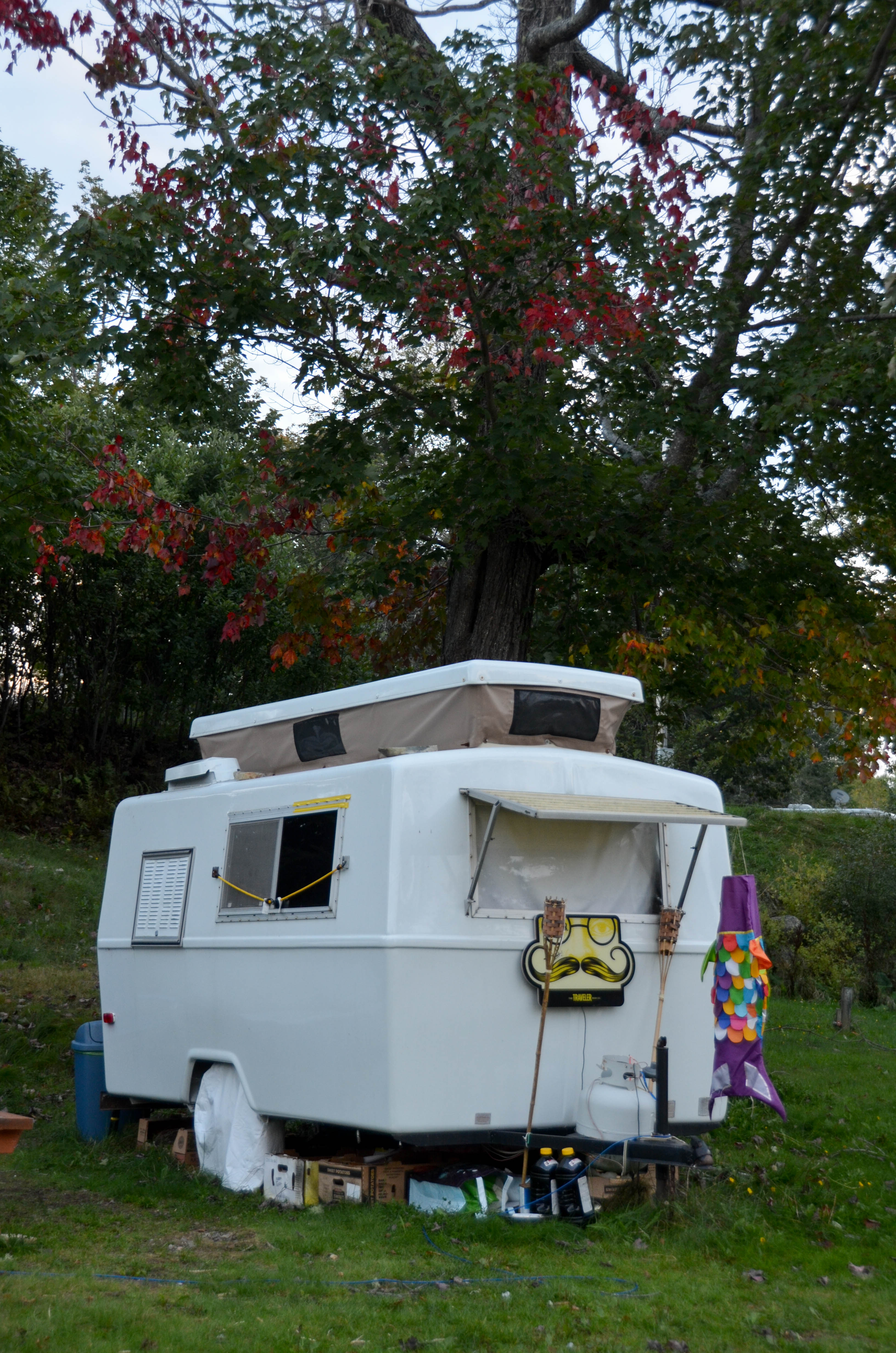 Not many others around us, but I loved this little one.