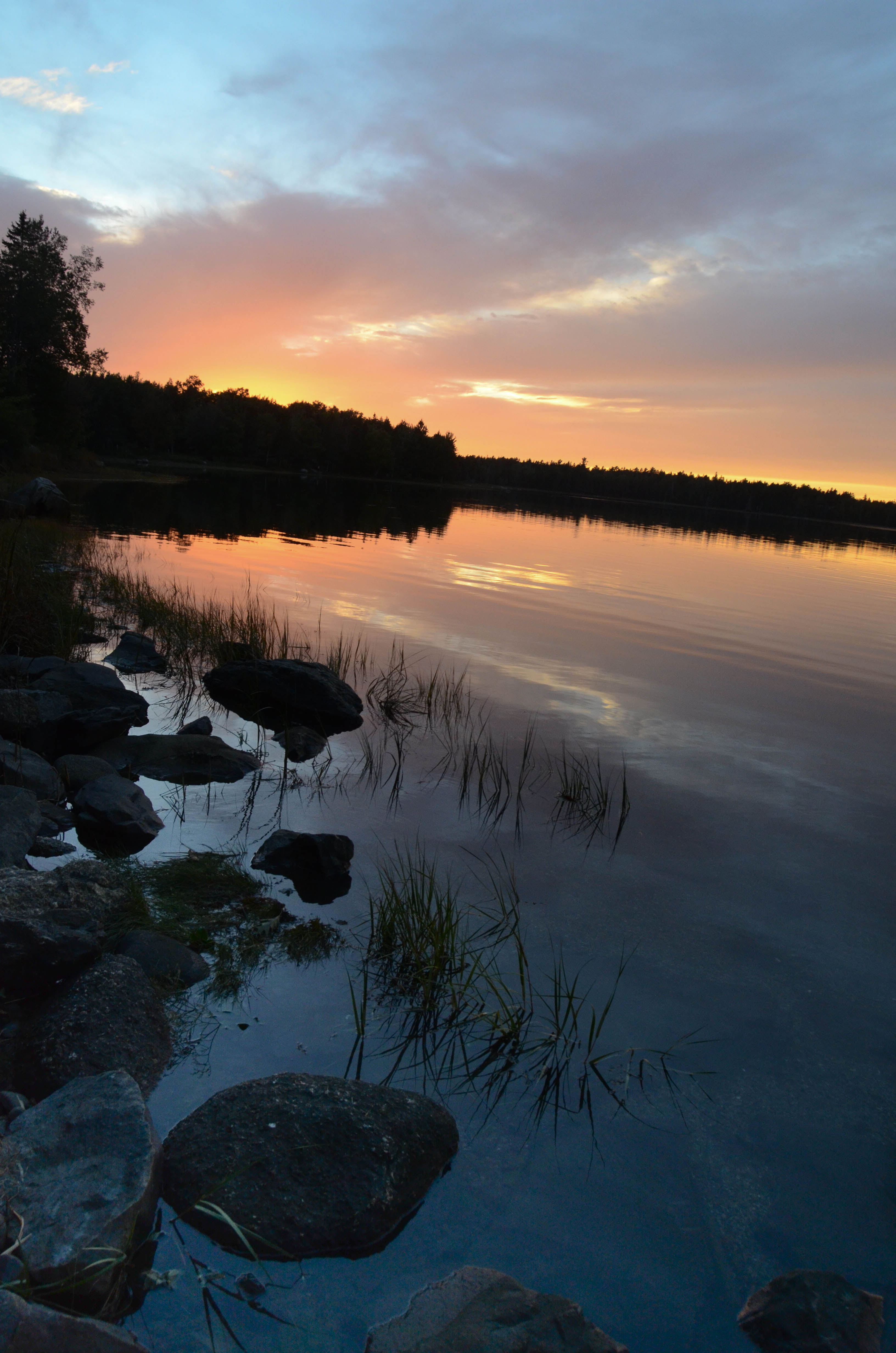 I loved how the water reflected the colors.