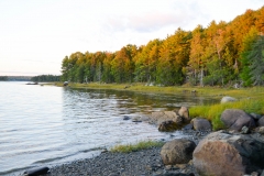 It was just a short walk to the water.