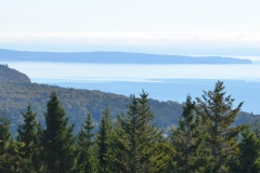 The Bay of Fundy.