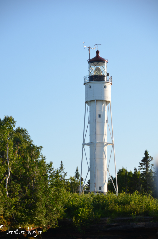 Island lighthouse.