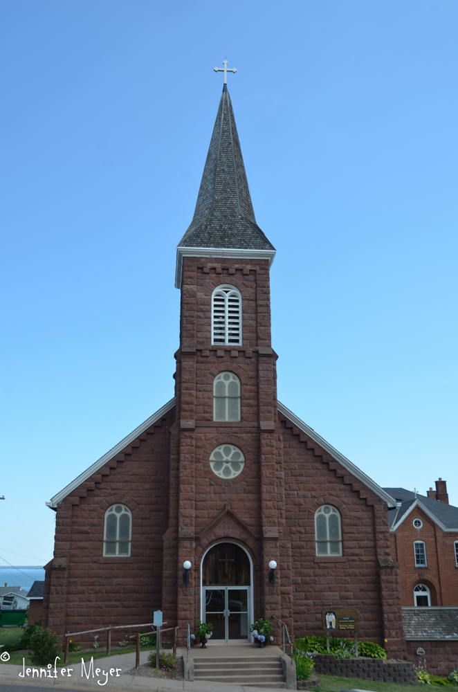 Many of NYCs brownstone buildings are built with Apostle Island brownstone.