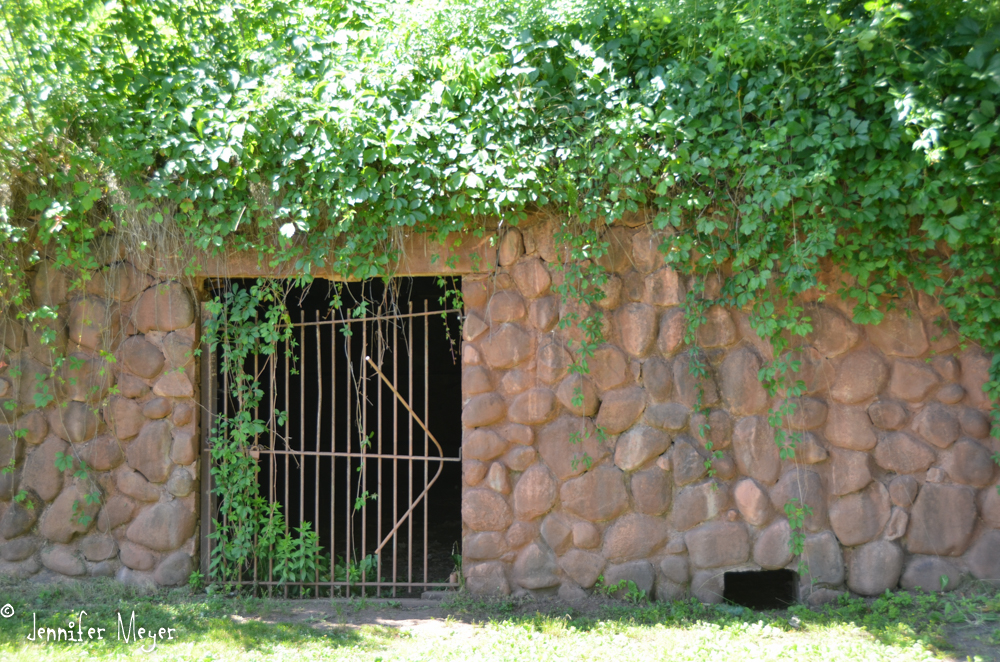 An old apple shed built in the 1920s.