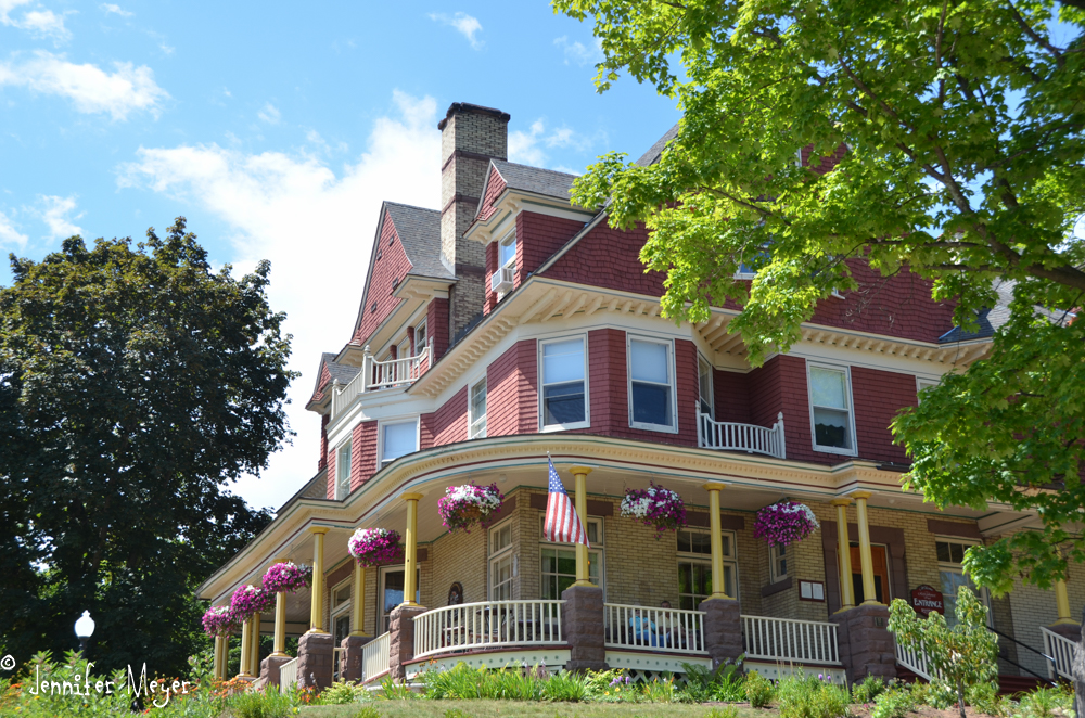 Bayfield is filled with beautiful old houses, many of them now inns.