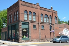 Many Bayfield buildings are made from the brownstone from an island quarry.