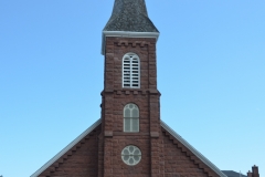 Many of NYCs brownstone buildings are built with Apostle Island brownstone.