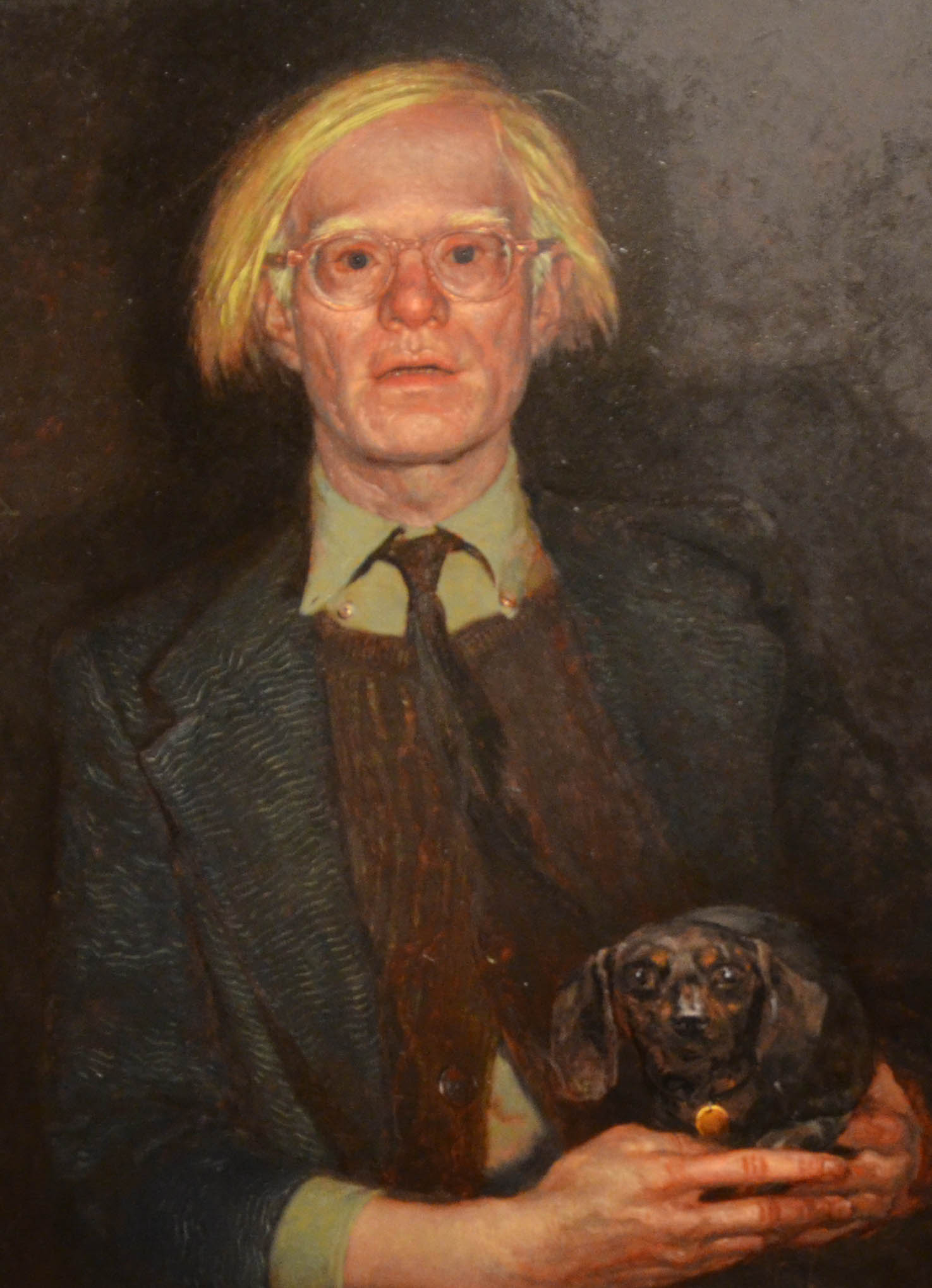 Warhol as depicted by Jamie Wyeth.