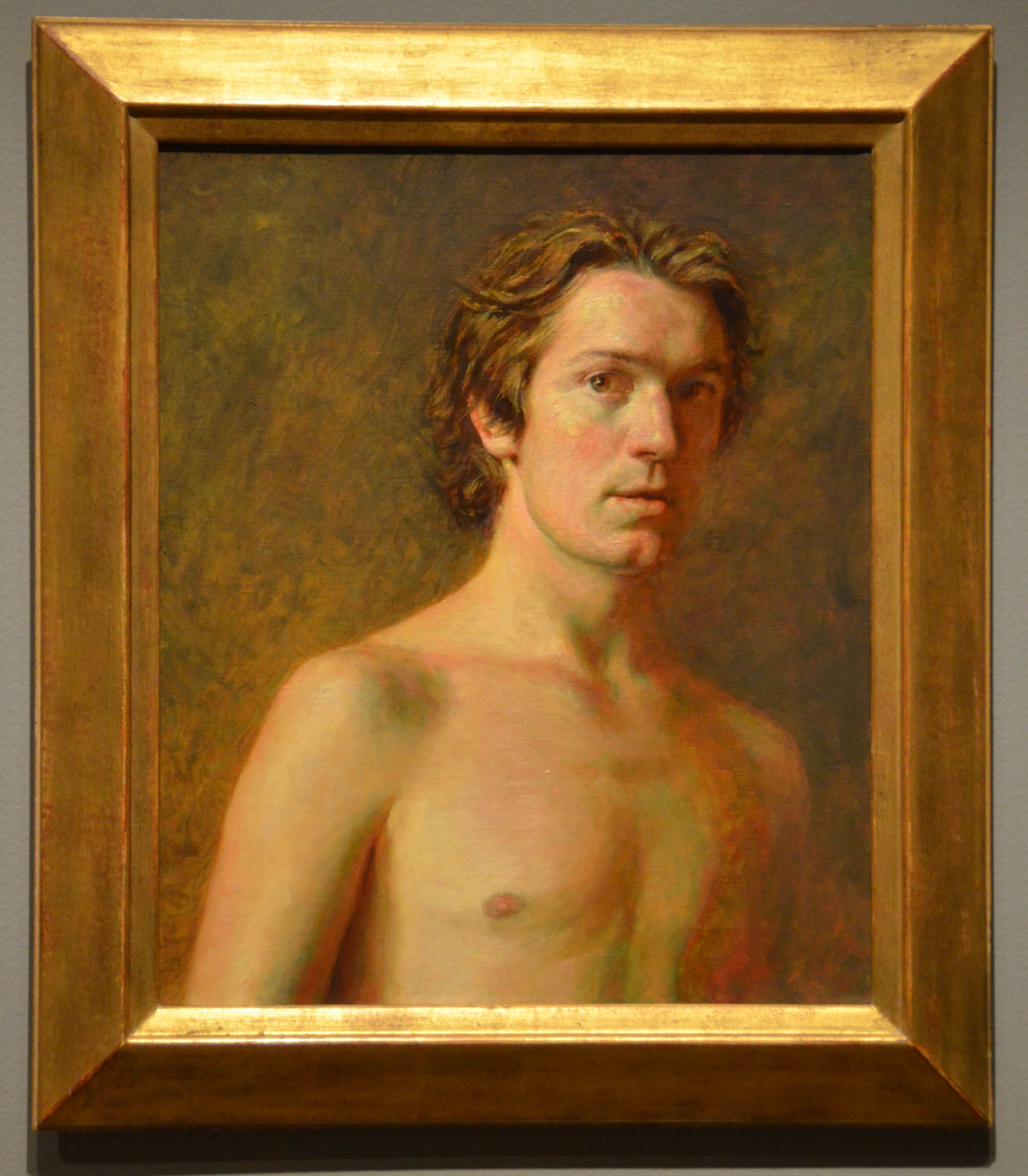 Self portrait by Jamie Wyeth.