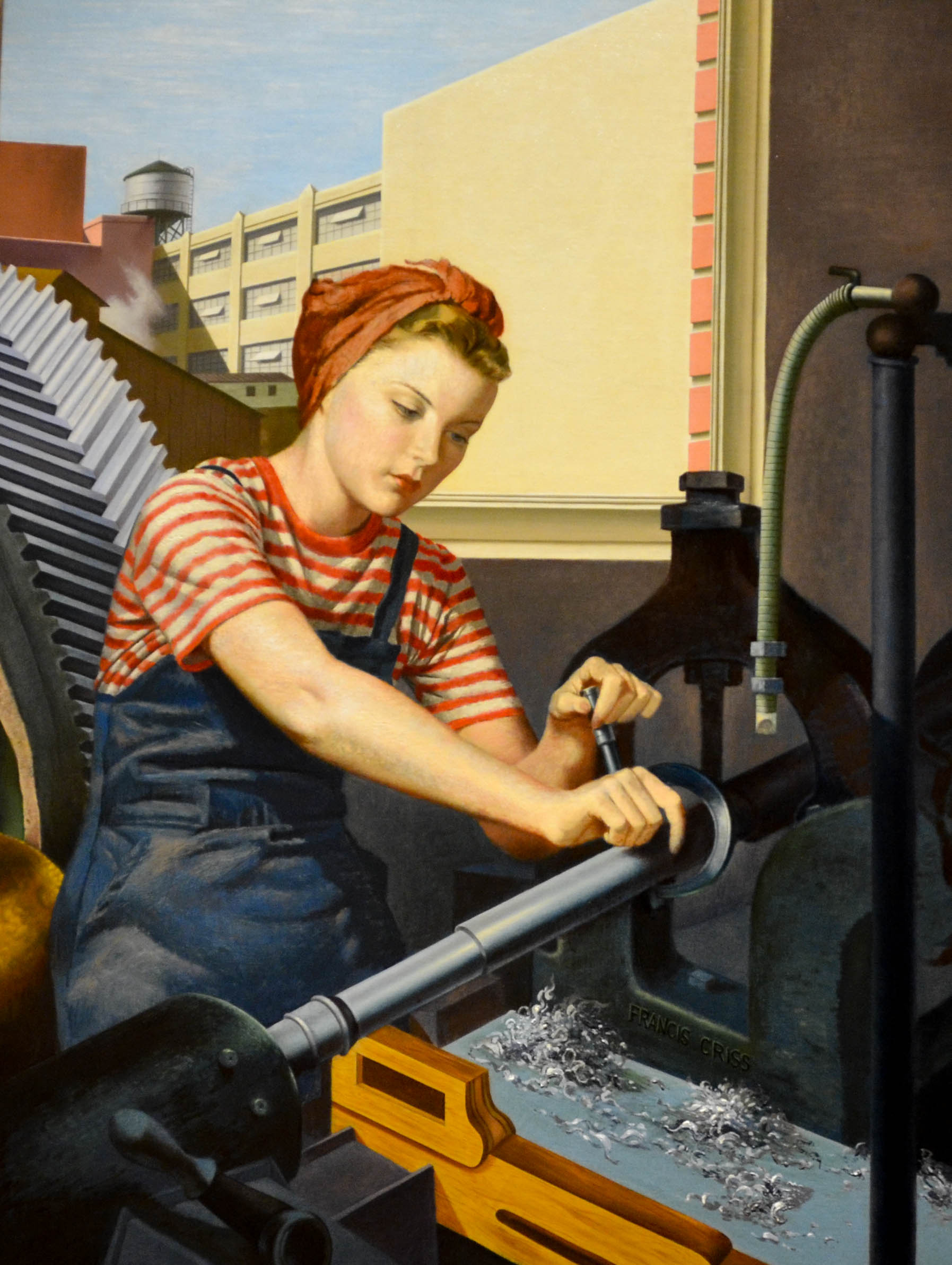 "Day Shift" by Francis Criss, 1943.