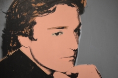 Jamie Wyeth as depicted by Warhol.