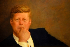 This portrait of Kennedy was used on an Irish stamp.