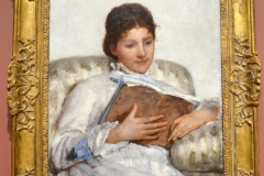 "The Reader" by Mary Cassatt, 1877.