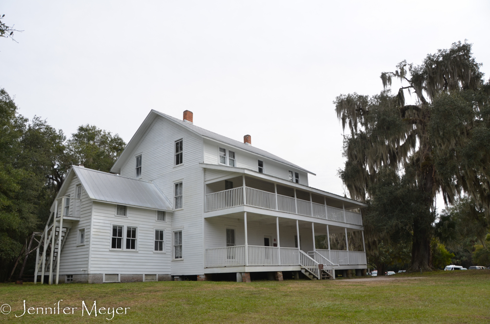 The Louis Thursby house was supposed to be open for touring, but it wasn't.