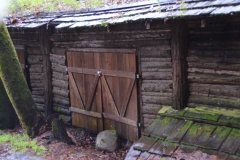 Old lodge building.