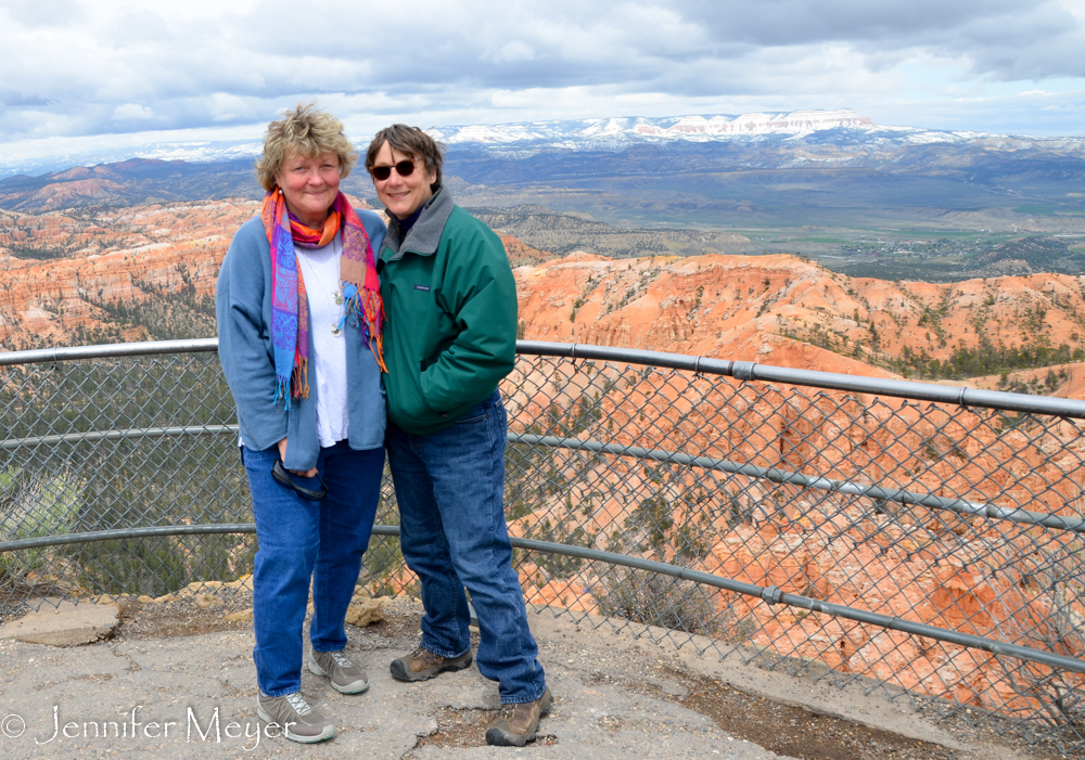 Us at Bryce Point.