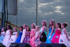 The Little Miss Bluebonnet contestants.