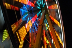 A carnival has such a different feel at night.