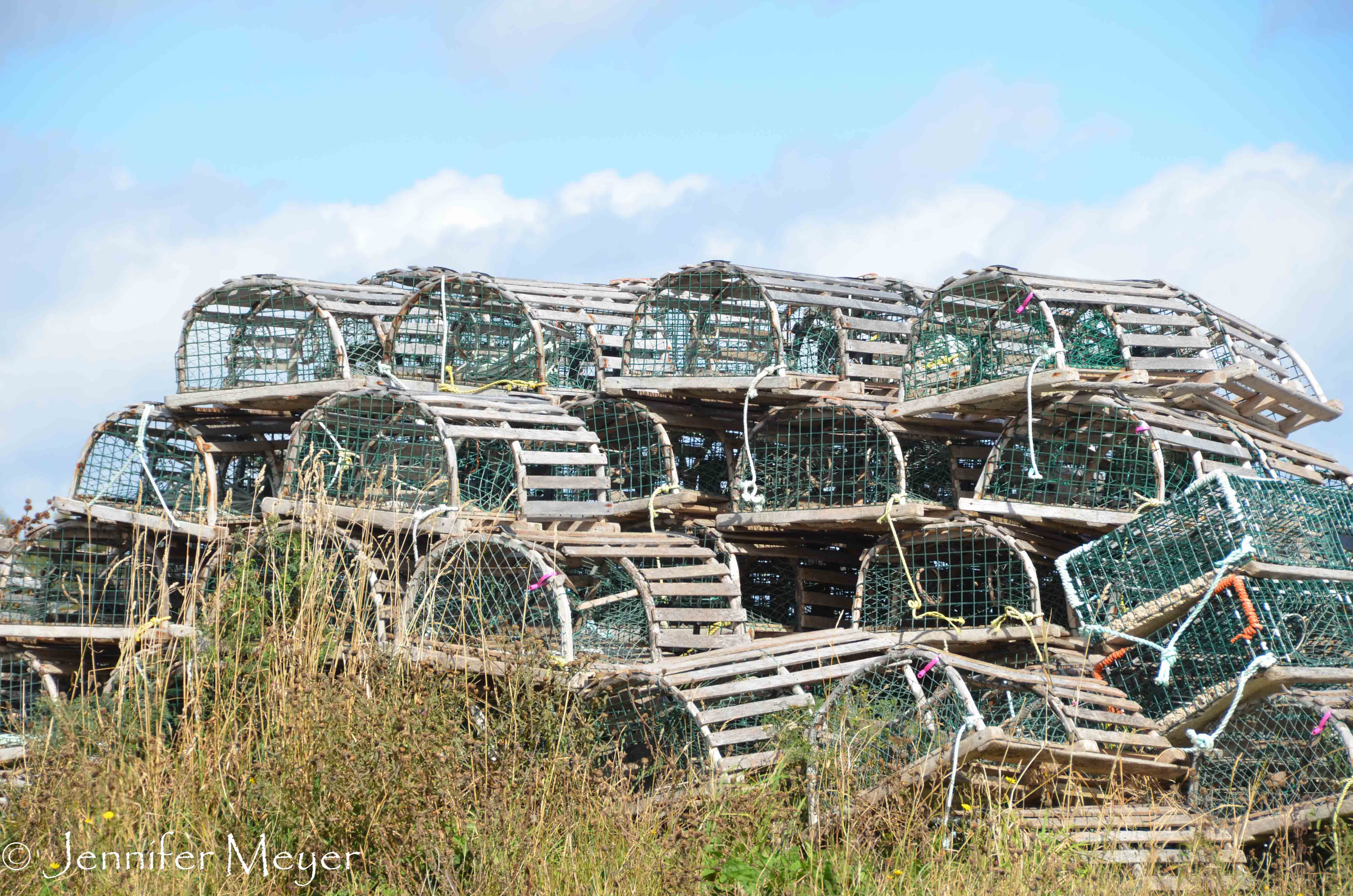 More lobster traps.