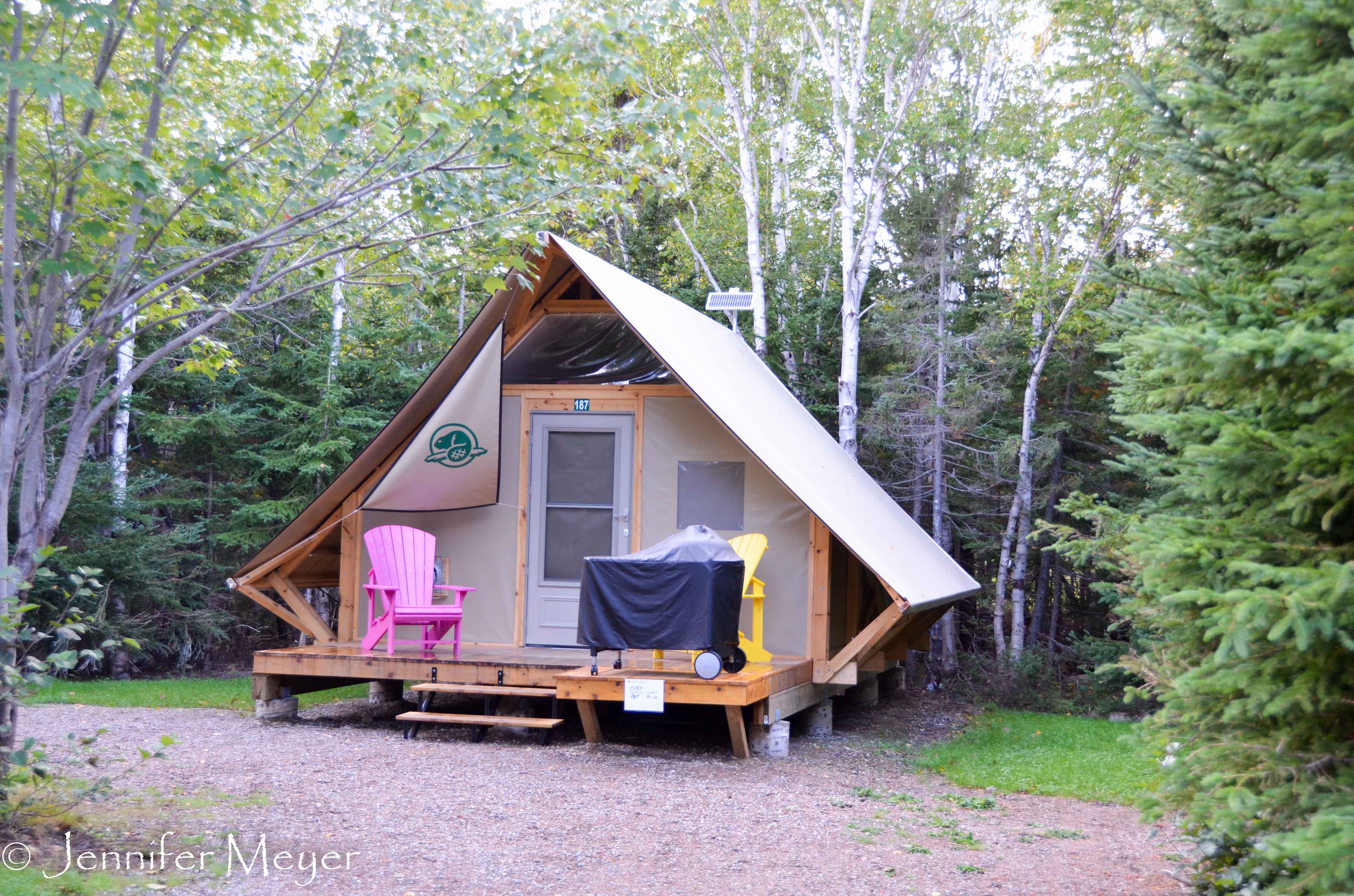 Those chairs and that BBQ would be gone in a flash in the U.S.