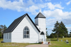 Lots of white churches.