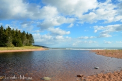 There was an inlet "lake," too.