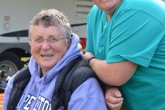 They own a 110 farm near Sydney, Nova Scotia.