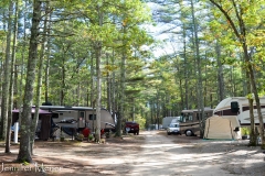 The campground was fairly quiet the first time we stayed there.