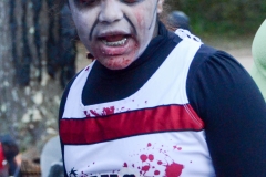 Zombie cheerleader.