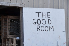 What's in the Good Room (besides lobster traps)?