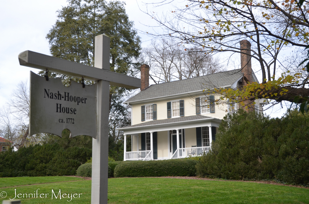 William Hooper lived in this house.