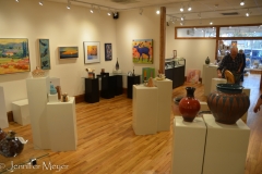 We stopped by this great gallery to visit a friend of Denise's.