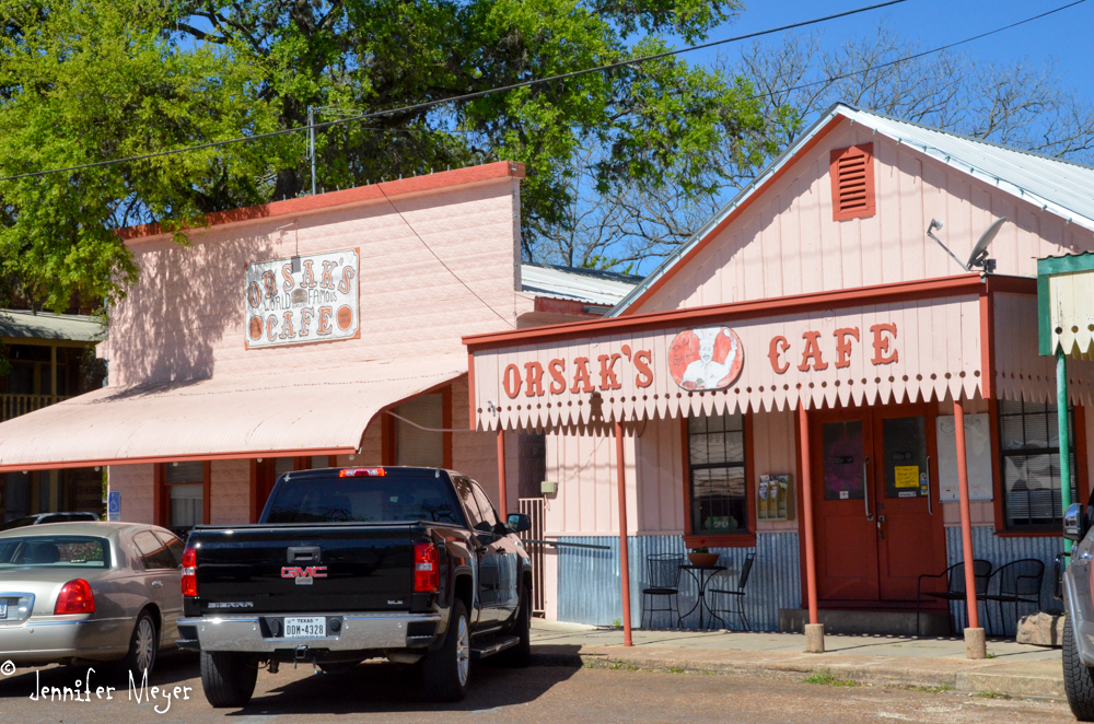 We had lunch at Orsak's.
