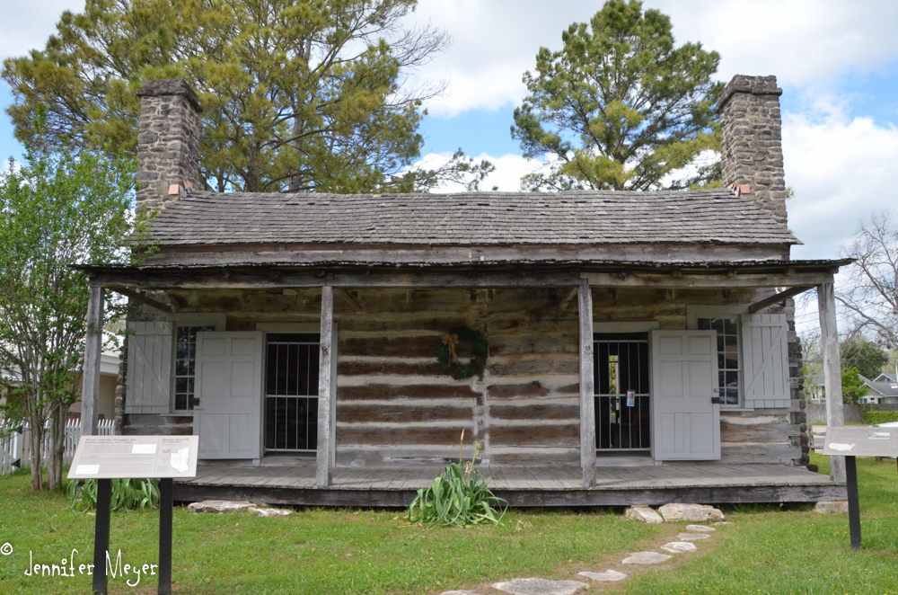 We took a driving audio tour of a few old houses in town.