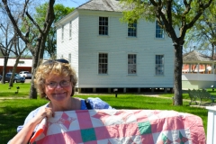 Kate bought this antique quilt for $40!