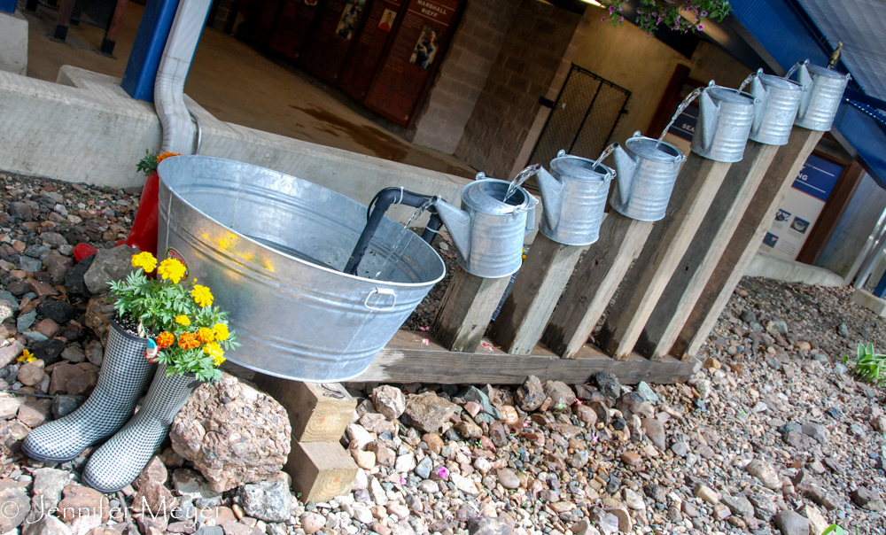 Fun fountain.