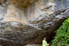 We hiked up to Gap Cave.