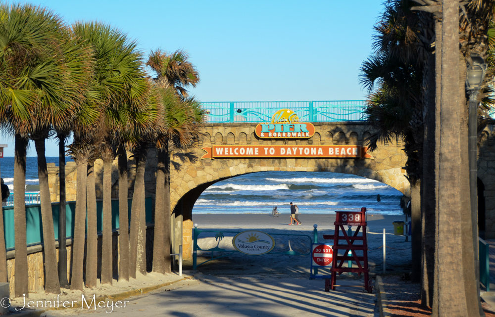 Next we went down to the pier.