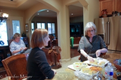 The next morning, Beth and Don came and brought some pastries.