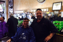 A little short with the bangs, but I tipped him anyway.