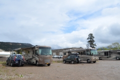 Our accommodations were more moderate this time.